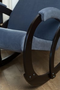 Кресло-качалка Корсика, ткань Amigo Navy 34-Т-AN в Магадане - предосмотр 6