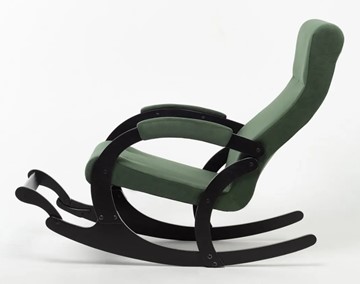 Кресло-качалка в гостиную Марсель, ткань Amigo Green 33-Т-AG в Магадане - предосмотр 1