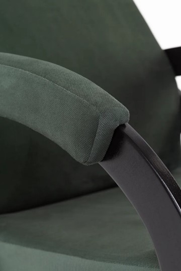 Кресло-качалка в гостиную Марсель, ткань Amigo Green 33-Т-AG в Магадане - изображение 4