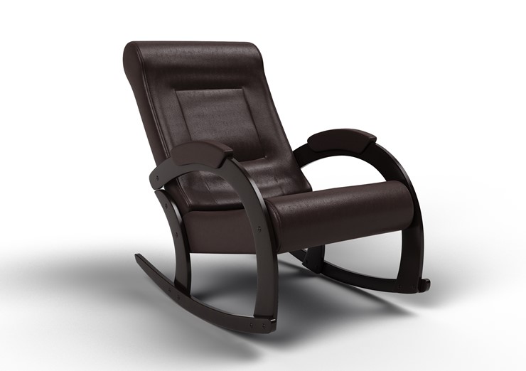 Кресло-качалка Венето, экокожа favorit 1 крем 13-К-КР в Магадане - изображение 1