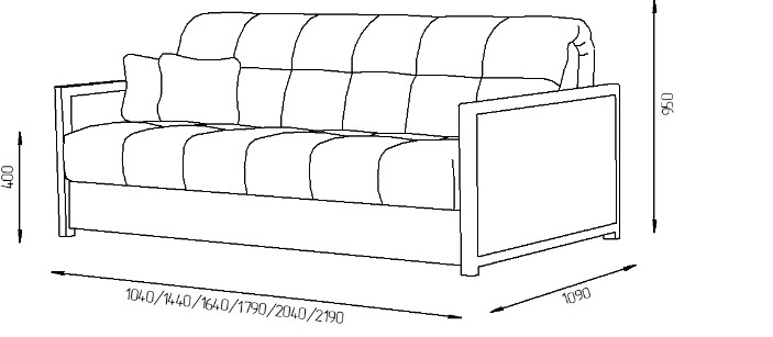 Кресло-кровать Токио 5 90 (ППУ) в Магадане - изображение 3