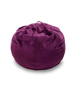 Кресло-мешок КлассМебель Орбита, велюр, фиолетовый в Магадане