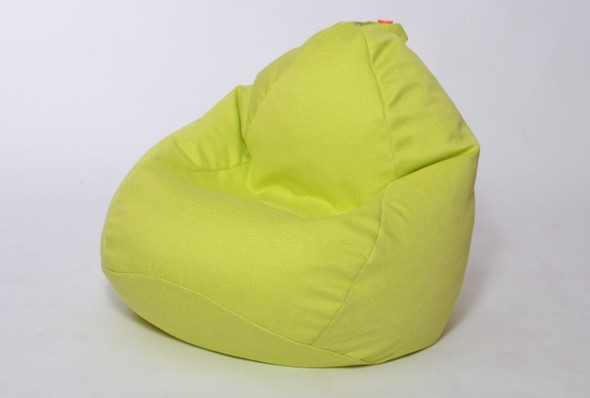 Кресло-мешок Юниор, рогожка салатовая в Магадане - изображение
