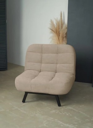 Кресло на ножках Абри опора металл (бежевый) в Магадане - изображение 10