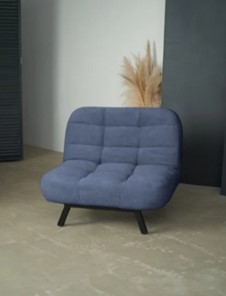 Кресло-кровать Абри опора металл (синий) в Магадане - предосмотр 8