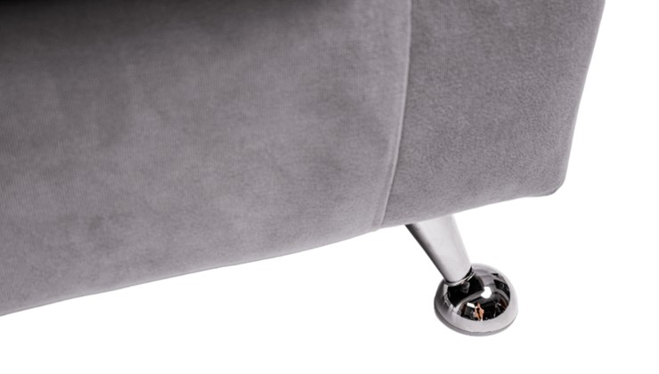 Кресло на ножках Брамс серый в Магадане - изображение 3
