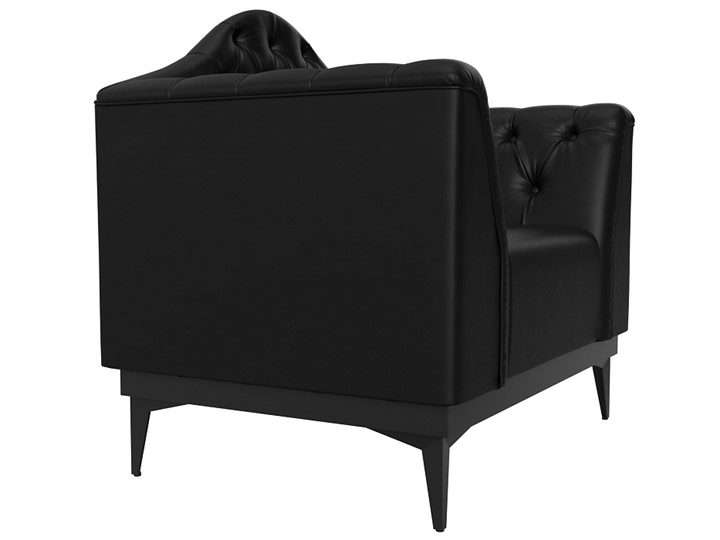 Кресло Флорида, черный (Экокожа) НПБ в Магадане - изображение 2