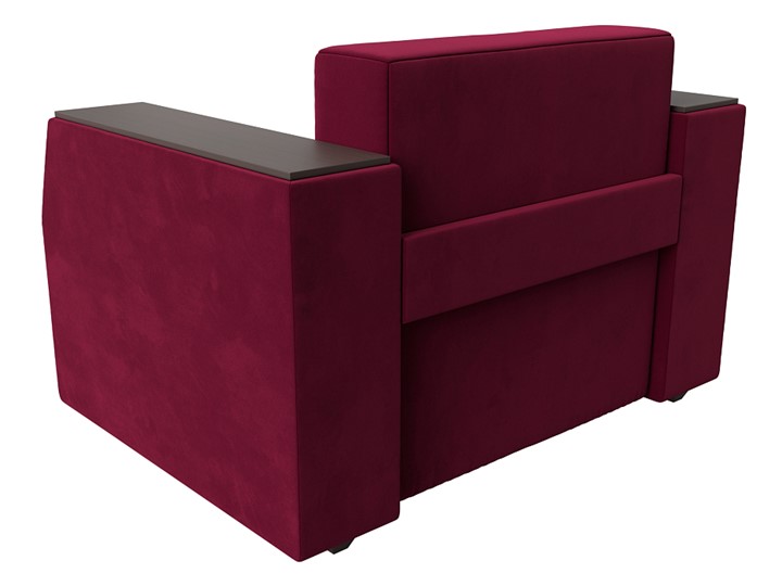 Кресло-кровать Атлантида, Бордовый (Микровельвет) в Магадане - изображение 2