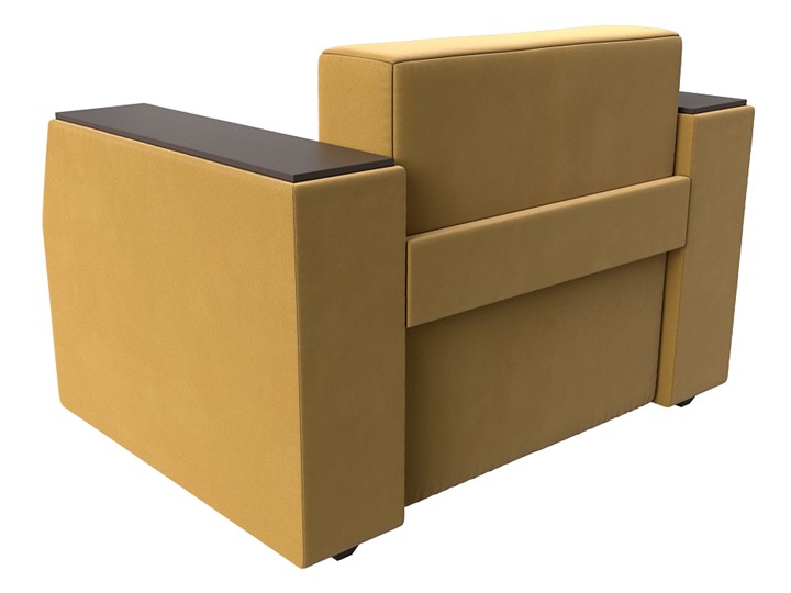Кресло-кровать Атлантида, Желтый (Микровельвет) в Магадане - изображение 2