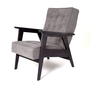 Кресло Ретро (венге / RS 15 - темно-серый) в Магадане - предосмотр 1
