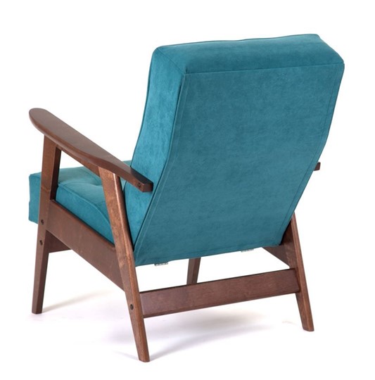 Кресло Ретро (темный тон / RS29 - бирюзовый) в Магадане - изображение 2