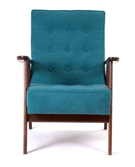Кресло Ретро (темный тон / RS29 - бирюзовый) в Магадане - изображение 3