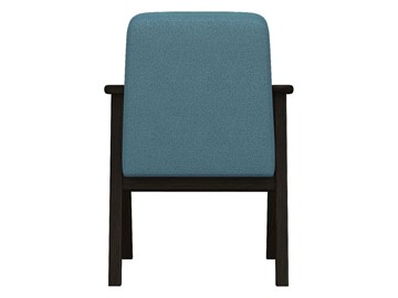 Кресло Ретро ткань голубой, каркас венге в Магадане - предосмотр 3