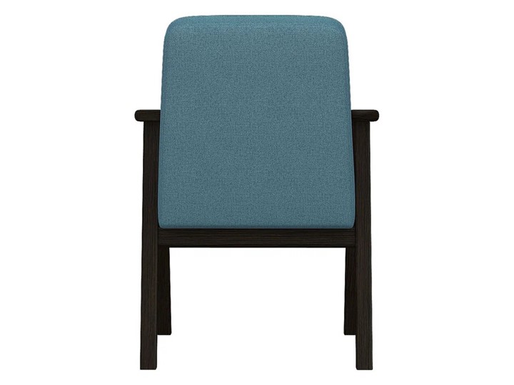 Кресло Ретро ткань голубой, каркас венге в Магадане - изображение 3