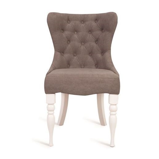 Кресло Вальс (эмаль белая / G21 - серый) в Магадане - изображение 2
