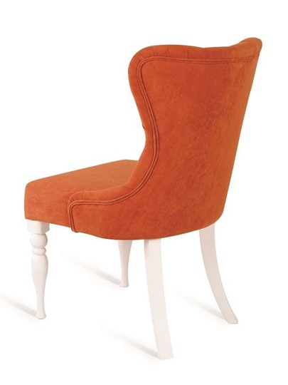 Кресло Вальс (Эмаль белая / Морковный) в Магадане - изображение 2