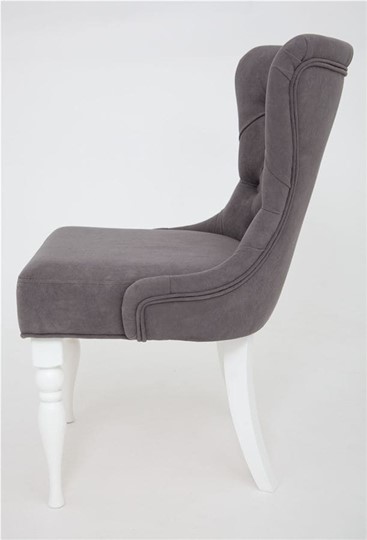 Кресло Вальс (эмаль белая / RS 15 - темно-серый) в Магадане - изображение 3