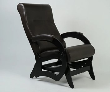 Маятниковое кресло Амелия, экокожа венге 35-К-В в Магадане - предосмотр
