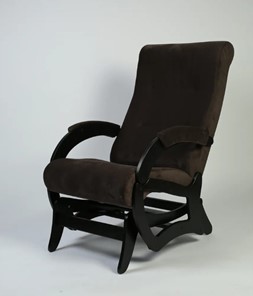 Кресло-качалка Амелия, ткань шоколад 35-Т-Ш в Магадане - предосмотр