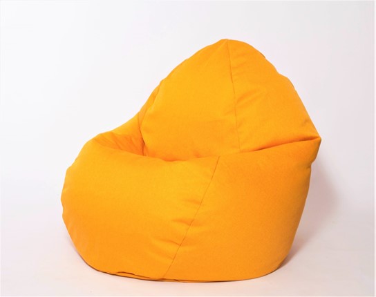 Кресло-мешок Макси, рогожка, 150х100, оранжевое в Магадане - изображение