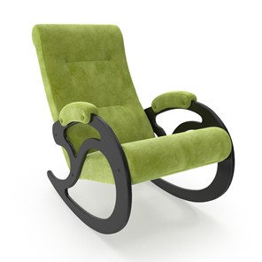 Кресло-качалка Модель 5, Verona 38 Apple Green-велюр в Магадане