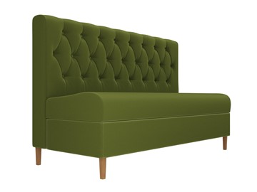 Кухонный прямой диван Бремен, Зеленый (микровельвет) в Магадане - предосмотр 3