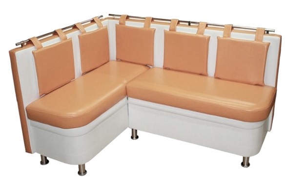 Кухонный угловой диван Модерн (с коробами) в Магадане - изображение