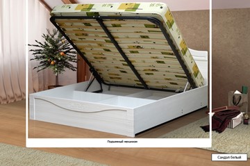 Двуспальная кровать с механизмом Ева-10 2000х1800 в Магадане - предосмотр 1