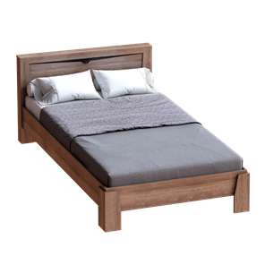 Кровать с подъемным механизмом Соренто 1400, Дуб стирлинг в Магадане - предосмотр