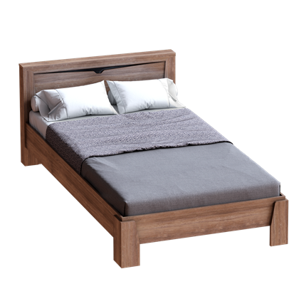 Кровать с подъемным механизмом Соренто 1400, Дуб стирлинг в Магадане - изображение