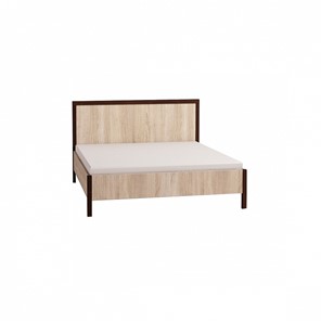 Кровать полутороспальная Bauhaus 3 + 3.1 Основание с гибкими ламелями 1400, Дерево, Дуб Сонома в Магадане