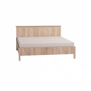 Двуспальная кровать Sherlock 42 + 2.1 Основание с гибкими ламелями металл 1600, Дуб Сонома в Магадане