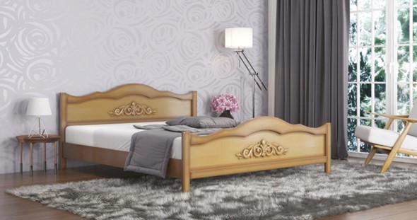 Кровать Виктория 160*195 с основанием в Магадане - изображение