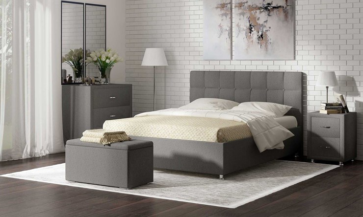Спальная кровать Tivoli 160х190 с основанием в Магадане - изображение 2