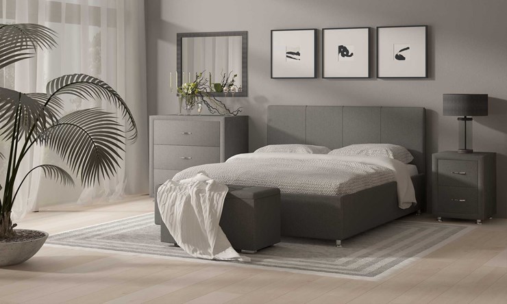 Двуспальная кровать Prato 180х190 с основание в Магадане - изображение 6