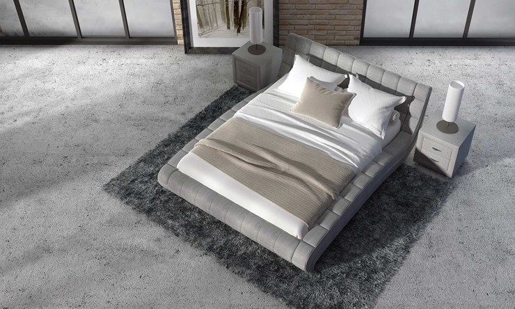 Спальная кровать Milano 140х200 с основанием в Магадане - изображение 1