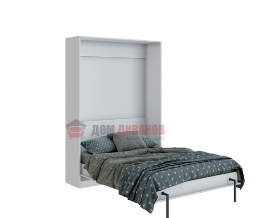 Кровать-шкаф Велена, 1200х2000, цвет белый в Магадане - изображение