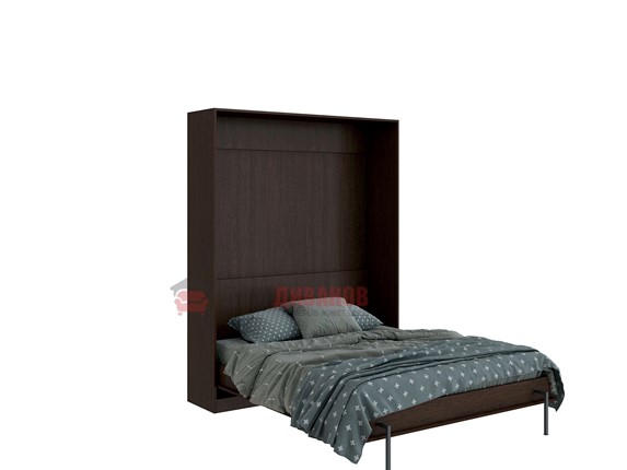 Кровать-шкаф Велена 3, 1600х2000, венге в Магадане - изображение
