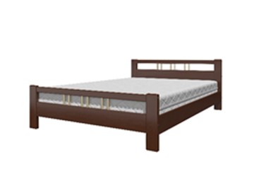 Кровать в спальню Вероника-3 (Орех) 160х200 в Магадане