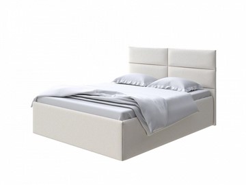 Двухспальная кровать Clever 200х200 без кроватного основания Жаккард (Tesla Бежевый) в Магадане