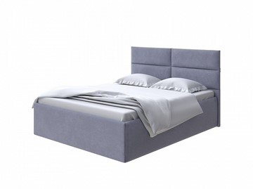 Двуспальная кровать Clever 200х190 без кроватного основания (Велюр Casa Благородный серый) в Магадане
