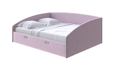 Спальная кровать Bono 160х200, Флок (Бентлей Нежно-лиловый) в Магадане - предосмотр