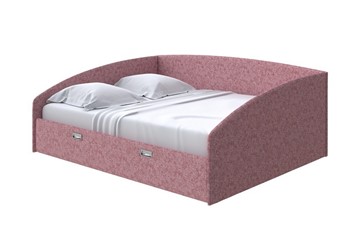 Кровать спальная Bono 160х200, Рогожка (Levis 62 Розовый) в Магадане