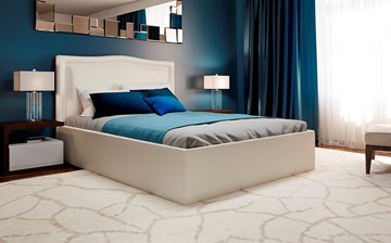 Спальная кровать Бруно 140х200 с основанием в Магадане - предосмотр 4
