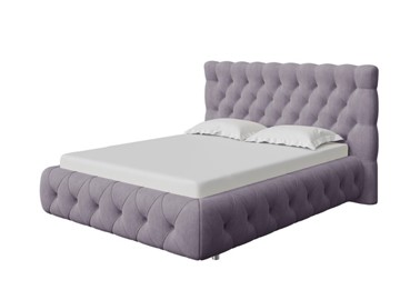 Кровать в спальню Castello 160х200, Флок (Бентлей Нежно-лиловый) в Магадане - предосмотр