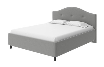 Кровать Como (Veda) 7 200x200, Искусственная шерсть (Лама Светло-серый) в Магадане