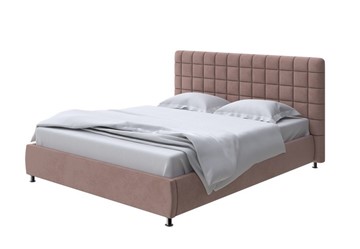 Кровать в спальню Corso-3 140x200, Велюр (Ultra Горячий шоколад) в Магадане