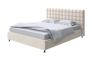 Спальная кровать Corso-3 160х200, Велюр (Casa Сахарный) в Магадане
