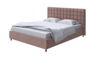 Двуспальная кровать Corso-3 160х200, Велюр (Ultra Горячий шоколад) в Магадане