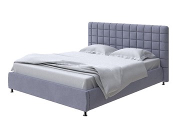 Кровать в спальню Corso-3 180x200, Велюр (Casa Благородный серый) в Магадане